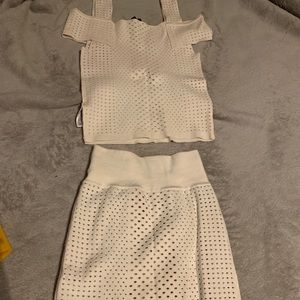 Two piece shirt/crop top